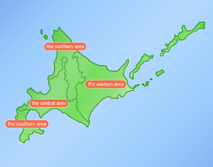 Hokkaido map