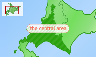 the central area of Hokkaido