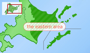 the eastern area of Hokkaido